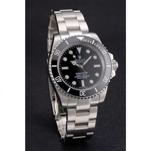 Replica Rolex Submariner 40mm Black Dial 114060 - Best shop to buy a Fake Rolex