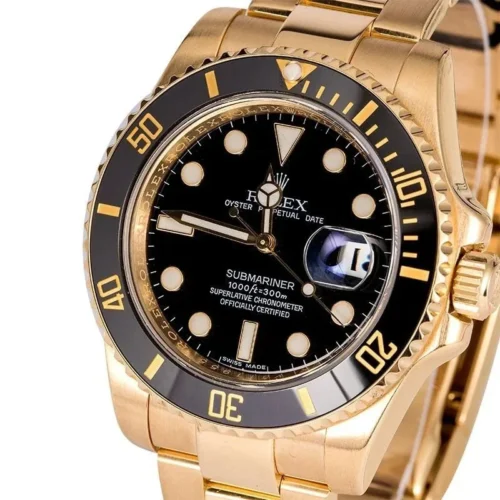 Replica Rolex Submariner 40mm Black Dial 116618LN - Best shop to buy a Fake Rolex