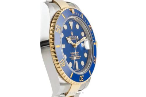 Replica Rolex Submariner 40mm Blue Dial 116613LB 