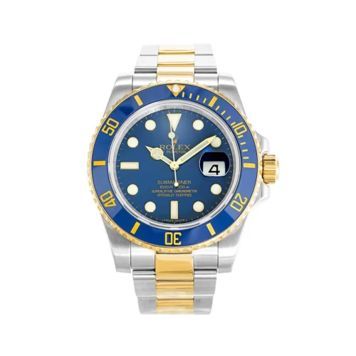 Replica Rolex Submariner 40mm Blue Dial 116613LB 