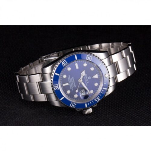 Replica Rolex Submariner 40mm Blue Dial SRL50 - Best shop to buy a Fake Rolex