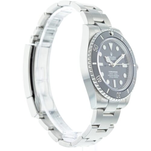 Replica Rolex Submariner 41mm Black Dial 124060 No-Date - Best shop to buy a Fake Rolex