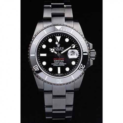 Replica Rolex Submariner 41mm Black Dial PRHUNTERPRO - Best shop to buy a Fake Rolex