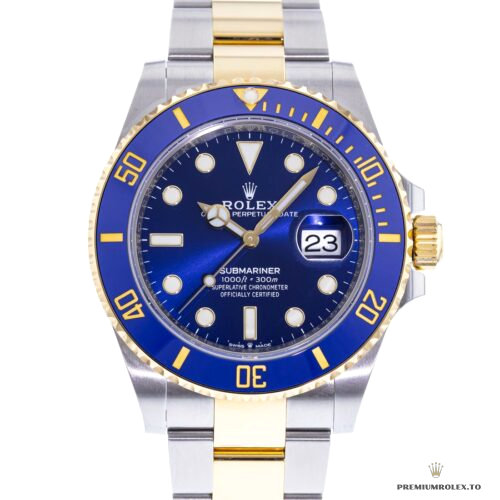 Replica Rolex Submariner 41mm Blue Dial 126613LB Bluesy - Best Quality Counterfeit Rolex