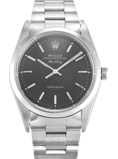 Replica Rolex Air-King 34mm Dial Black 14000 - Best shop to buy a Fake Rolex