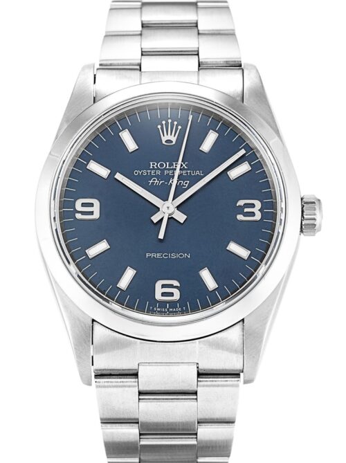 Replica Rolex Air-King 34mm Dial Blue 14000 - Best shop to buy a Fake Rolex