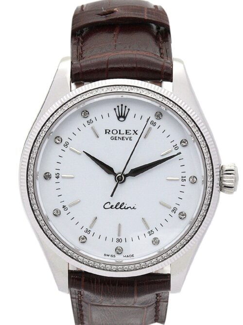 Replica Rolex Cellini 25mm Dial White 5310 - Best shop to buy a Fake Rolex