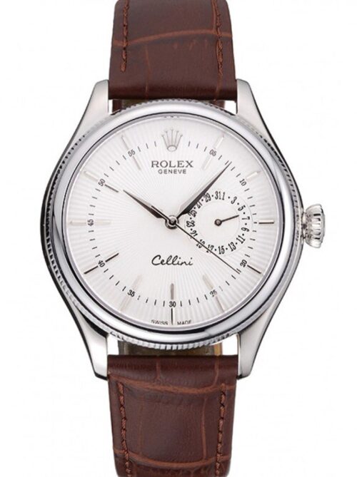 Replica Rolex Cellini 38mm Dial White 622723 - Best shop to buy a Fake Rolex