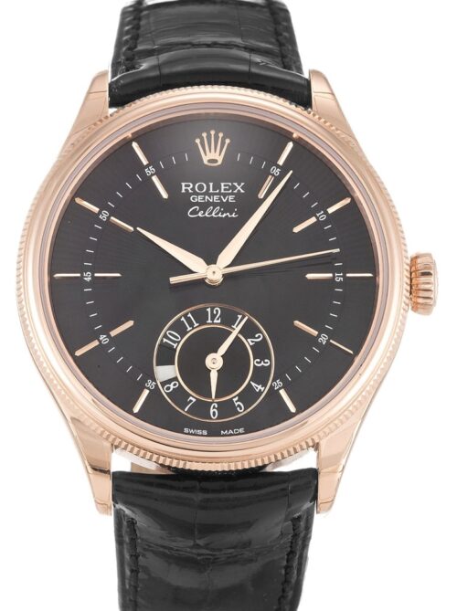 Replica Rolex Cellini 39mm Dial Black 50525 - Best shop to buy a Fake Rolex
