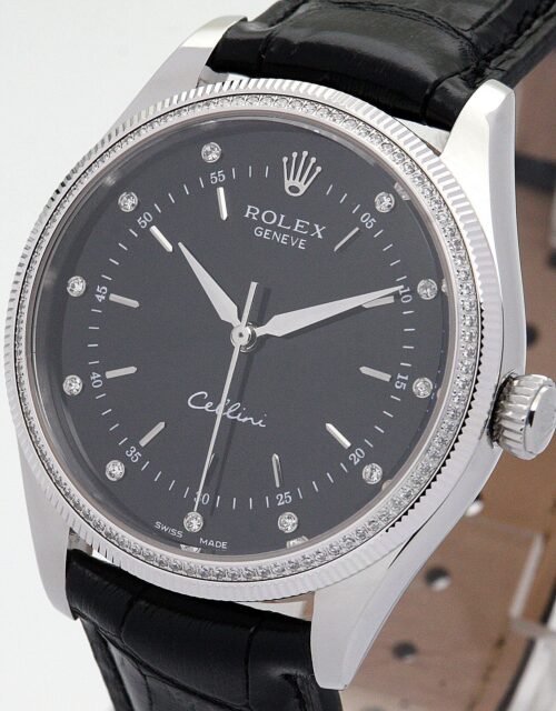 Replica Rolex Cellini 39mm Dial Black 5310 - Best shop to buy a Fake Rolex