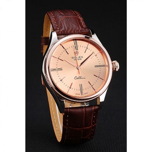 Replica Rolex Cellini 40mm Dial Orange 622840 - Best shop to buy a Fake Rolex