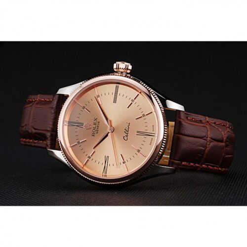 Replica Rolex Cellini 40mm Dial Orange 622840 - Best shop to buy a Fake Rolex