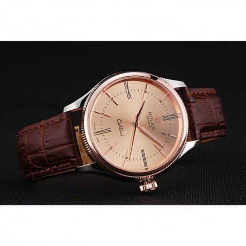 Replica Rolex Cellini 40mm Dial Orange 622840 - Best shop to buy a Fake Rolex