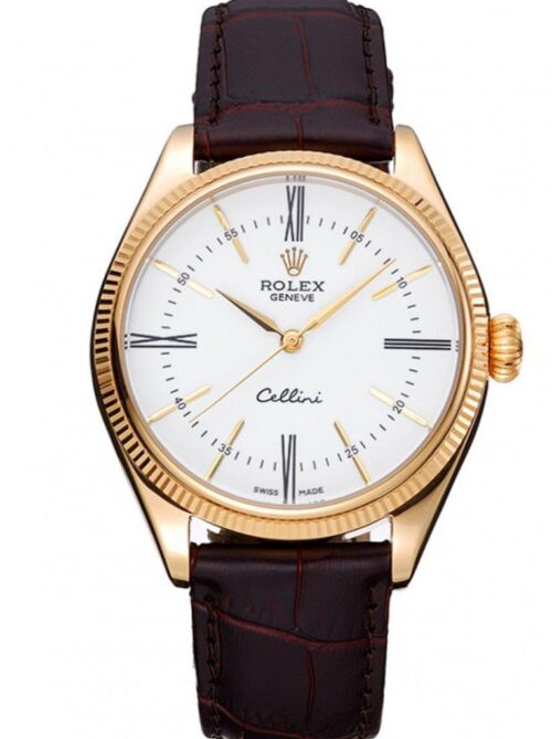 Replica Rolex Cellini 40mm Dial White 622833 - Best shop to buy a Fake Rolex