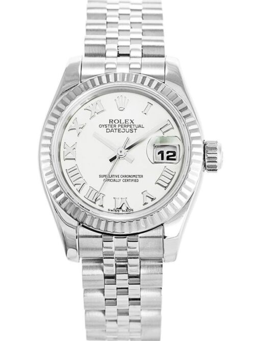Replica Rolex Datejust 179174 26mm White Dial - Best shop to buy a Fake Rolex