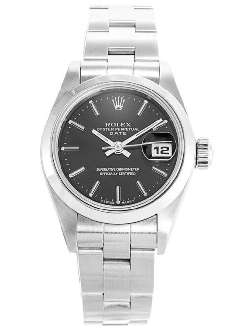 Replica Rolex Datejust 69160 28mm Black Dial - Best shop to buy a Fake Rolex