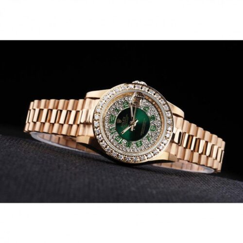 Replica Rolex Datejust SC39 28mm Green Dial - Best shop to buy a Fake Rolex