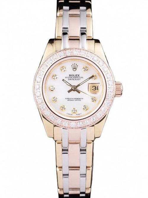 Replica Rolex Datejust SC42 28mm White Dial - Best shop to buy a Fake Rolex