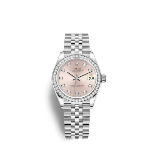 Replica Rolex Datejust 278384RBR 31mm Pink Dial - Best shop to buy a Fake Rolex
