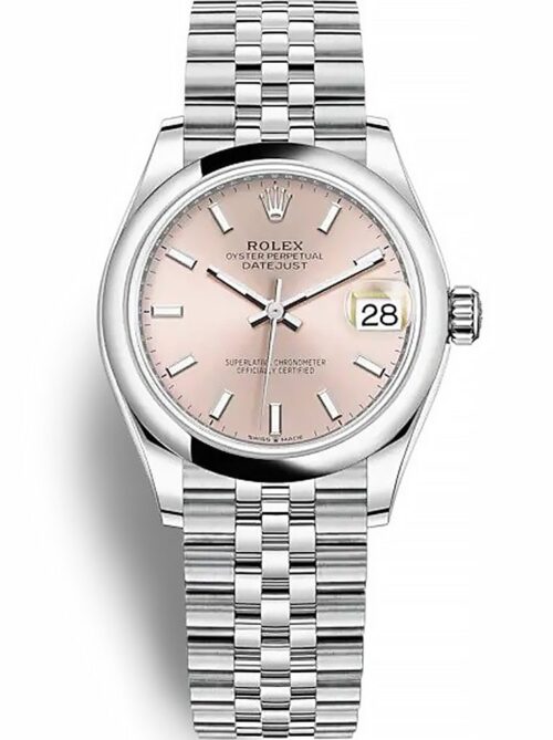 Replica Rolex Datejust 278240 31mm Pink Dial - Best shop to buy a Fake Rolex