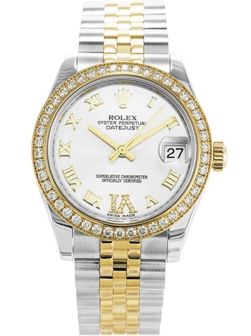 Replica Rolex Datejust 178383 31mm White Dial - Best shop to buy a Fake Rolex