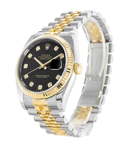 Replica Rolex Datejust 116233 36mm Black Dial - Best shop to buy a Fake Rolex
