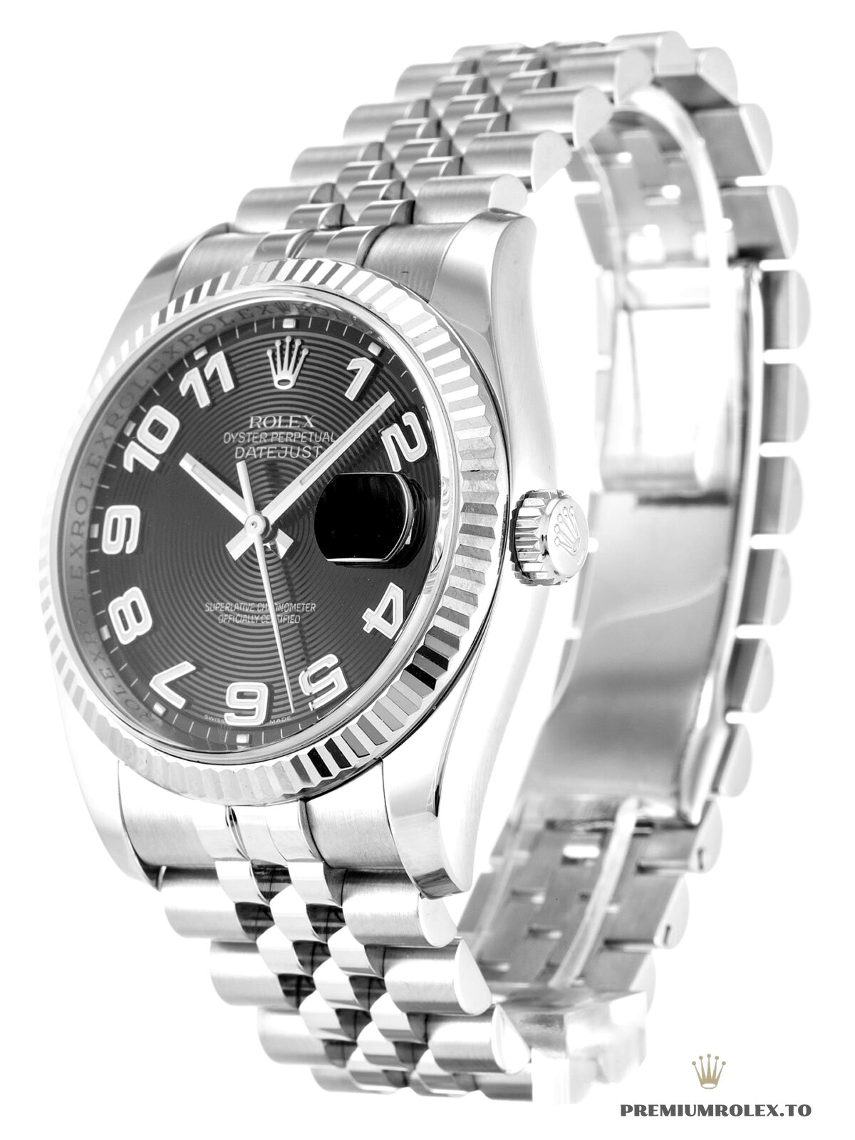 Replica Rolex Datejust 116234 36mm Black Dial - top-tier replica watches