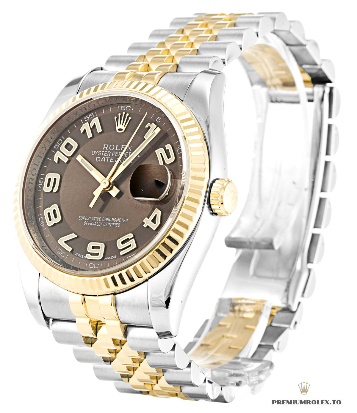 Replica Rolex Datejust 116233 36mm Bronze Dial - top-tier replica watches