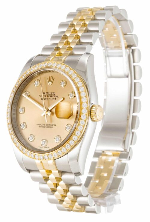 Replica Rolex Datejust 116243 36mm Champagne Dial - Best shop to buy a Fake Rolex