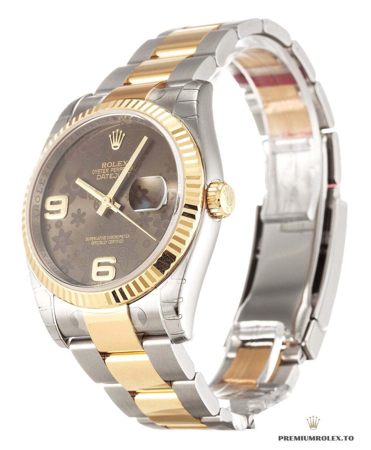 Replica Rolex Datejust 116233 36mm Floral Dial - premium Rolex fake