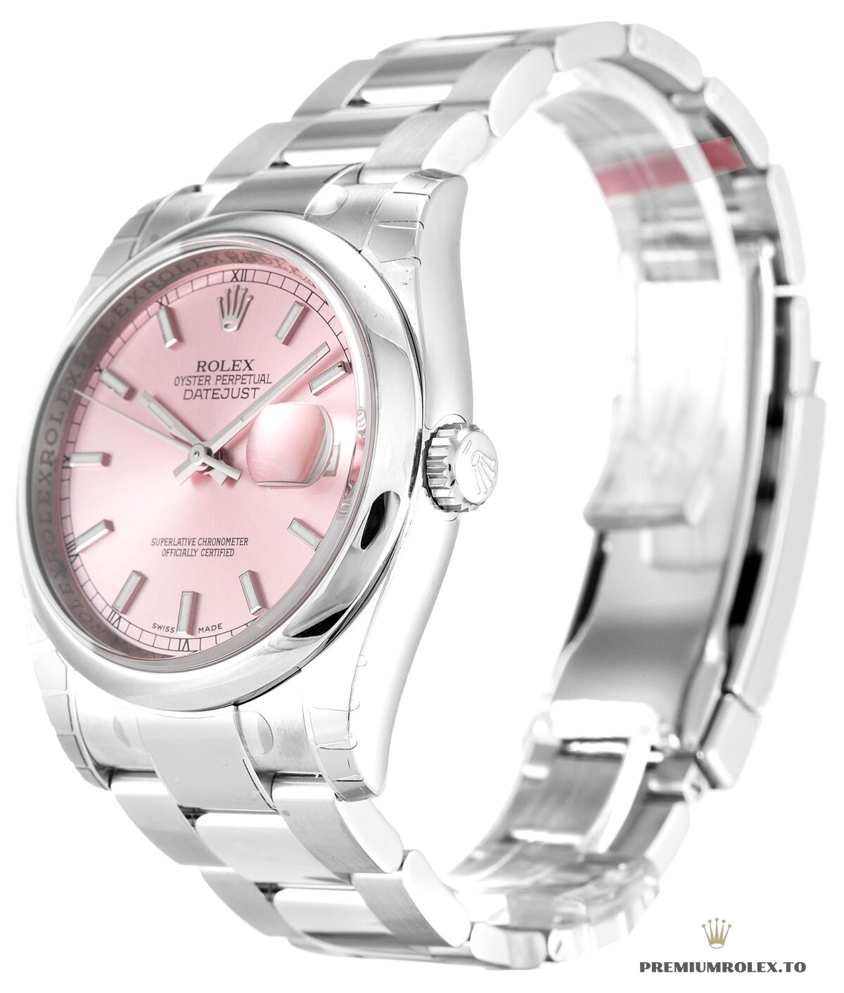 Replica Rolex Datejust 116200 36mm Pink Dial - top-tier replica watches