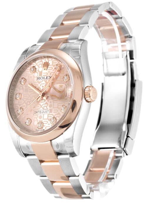 Replica Rolex Datejust 116201 36mm Rose Dial - Best shop to buy a Fake Rolex