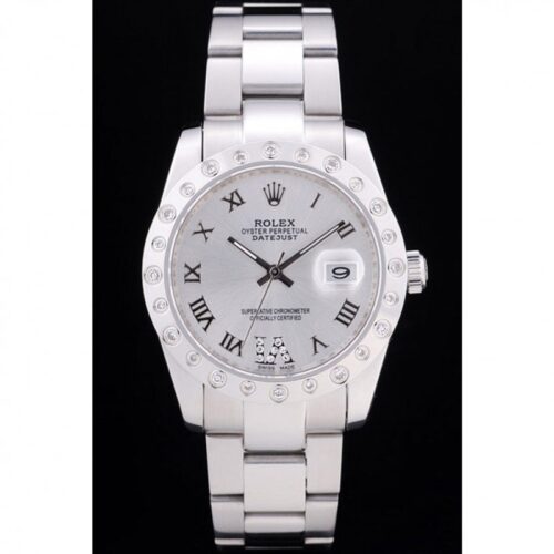 Replica Rolex Datejust 7468 36mm Silver Dial - Best shop to buy a Fake Rolex