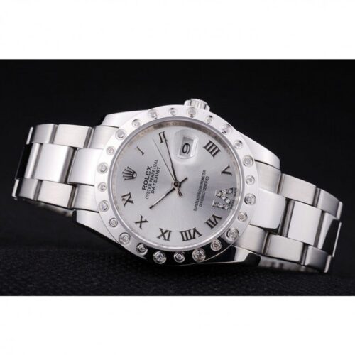 Replica Rolex Datejust 7468 36mm Silver Dial - Best shop to buy a Fake Rolex