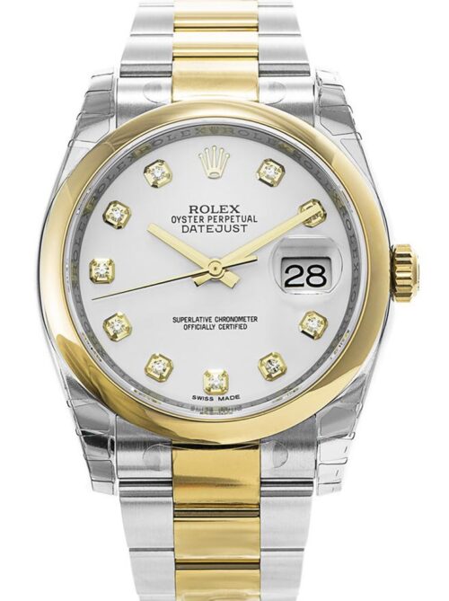 Replica Rolex Datejust 116203 36mm White Dial - Best shop to buy a Fake Rolex
