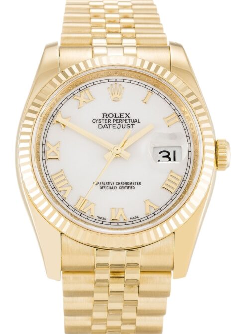 Replica Rolex Datejust 116238 36mm White Dial - Best shop to buy a Fake Rolex