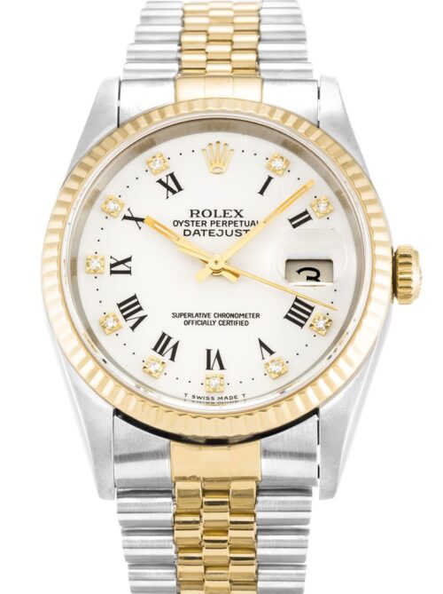 Replica Rolex Datejust 16233 36mm White Dial - Best shop to buy a Fake Rolex