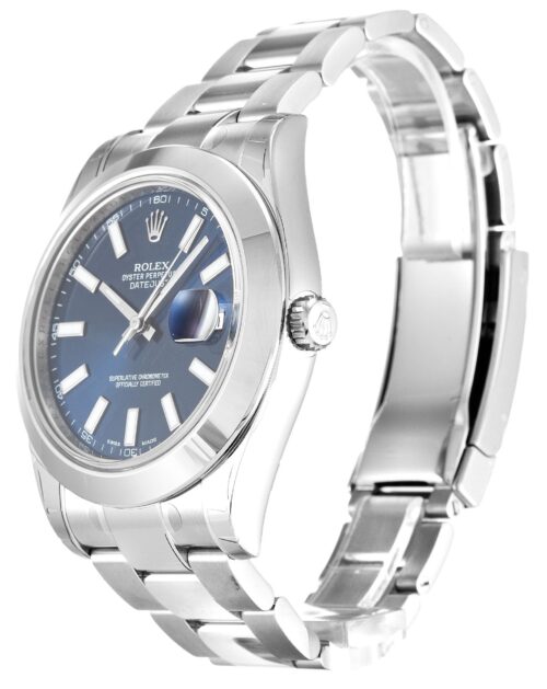 Replica Rolex Datejust II 116300 41mm Blue Dial - Best shop to buy a Fake Rolex