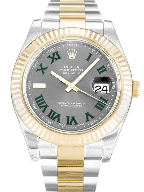 Replica Rolex Datejust II 116333 41mm Grey Dial - Best shop to buy a Fake Rolex