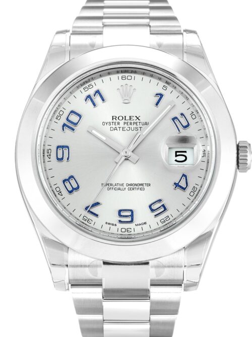 Replica Rolex Datejust II 116300 41mm Silver Dial - Best shop to buy a Fake Rolex
