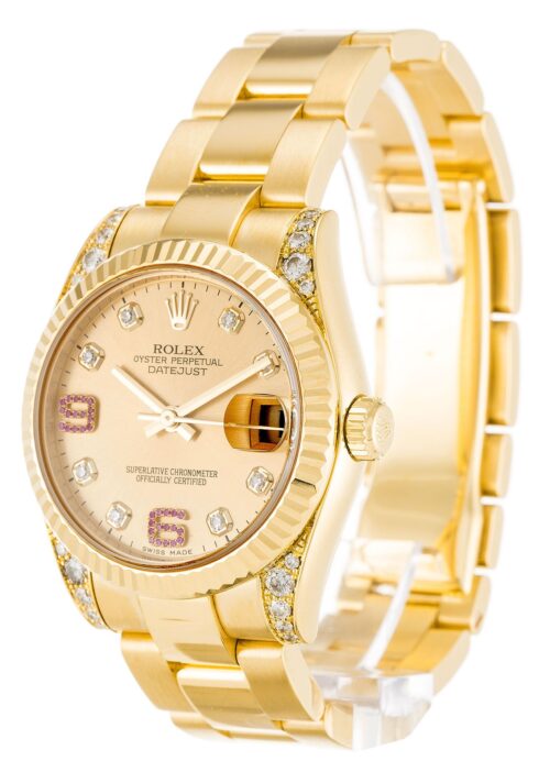 Replica Rolex Datejust 178238 Mid-Size 31mm Champagne Dial - Best shop to buy a Fake Rolex