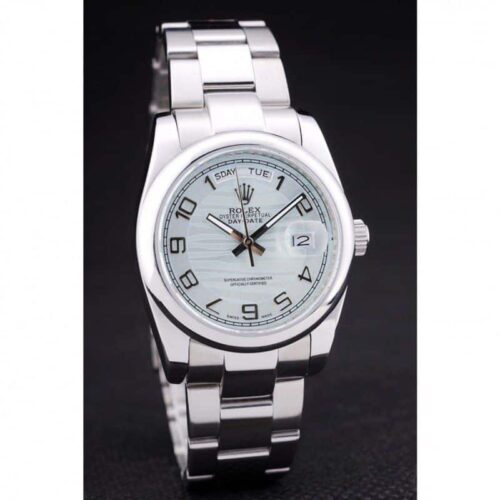 Replica Rolex Day-Date 7470 36mm Blue Dial - Best shop to buy a Fake Rolex