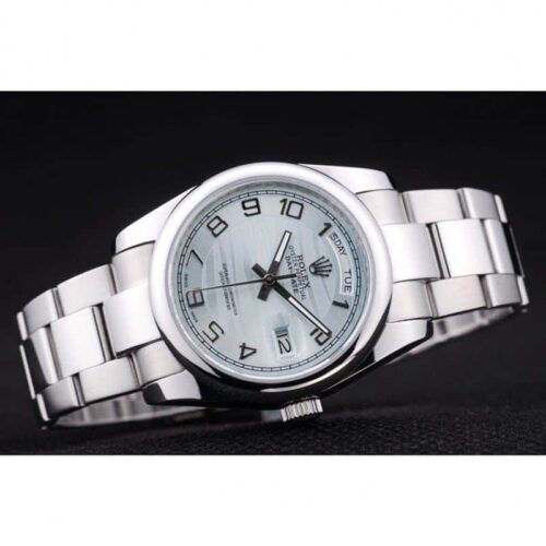 Replica Rolex Day-Date 7470 36mm Blue Dial - Best shop to buy a Fake Rolex