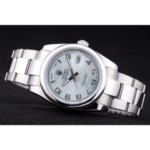 Replica Rolex Day-Date 7470 36mm Blue Dial - Best shop to buy a Fake Rolex