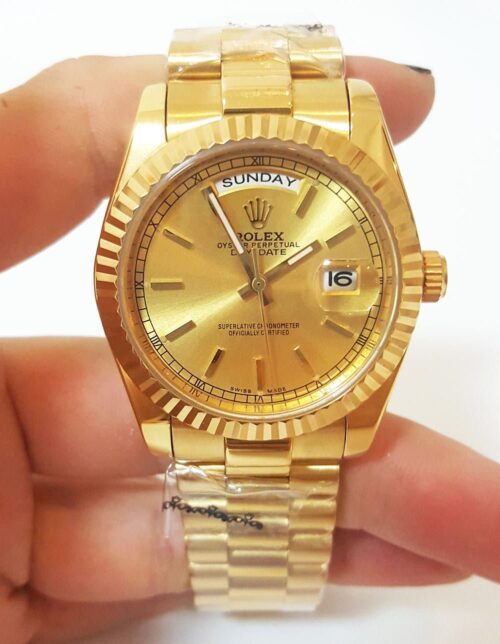 Replica Rolex Day-Date 1803 36mm Champagne Dial - Best shop to buy a Fake Rolex