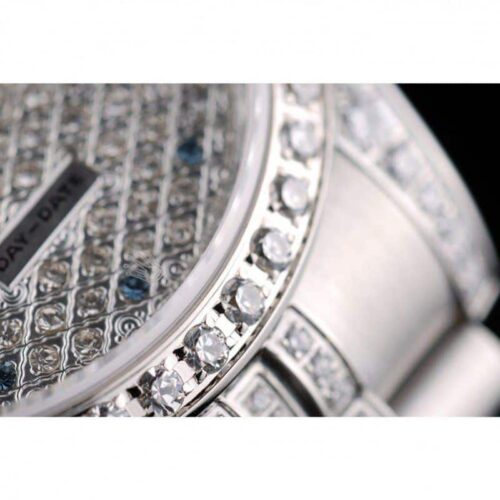 Replica Rolex Day-Date 41985 36mm Diamond Dial - Best shop to buy a Fake Rolex
