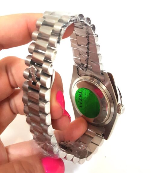 Replica Rolex Day-Date 118346 36mm Silver Dial - Best shop to buy a Fake Rolex