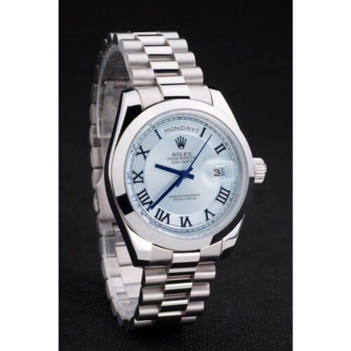 Replica Rolex Day-Date 228238 42mm White Dial - Best shop to buy a Fake Rolex