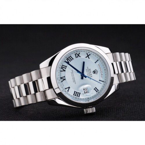 Replica Rolex Day-Date 228238 42mm White Dial - Best shop to buy a Fake Rolex