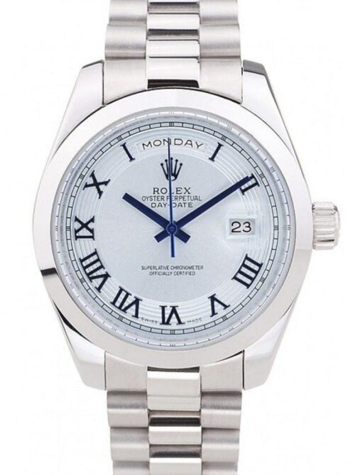 Replica Rolex Day-Date 228238 42mm White Dial - Best shop to buy a Fake Rolex